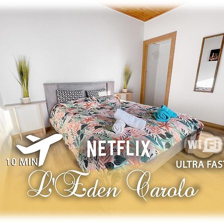 L'Eden Carolo - Netflix, Wi-Fi, 10Min Aeroport, Parking Gratuit Lejlighed Dampremy Eksteriør billede