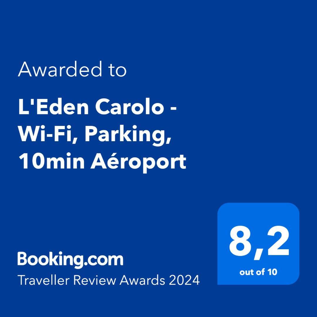 L'Eden Carolo - Netflix, Wi-Fi, 10Min Aeroport, Parking Gratuit Lejlighed Dampremy Eksteriør billede